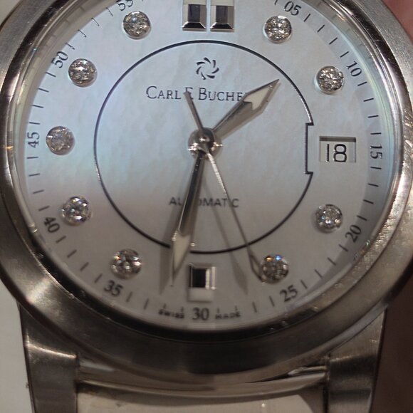 Carl F. Bucherer Patravi Automatic Date Ladies Watch 00.10621.08.77.01 c2016 - Picture 3 of 11